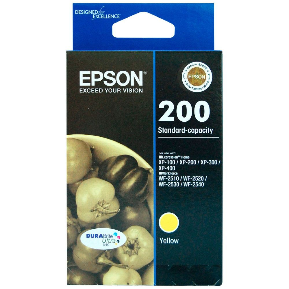EPSON 200 YELLOW INK CARTRIDGE- E200Y