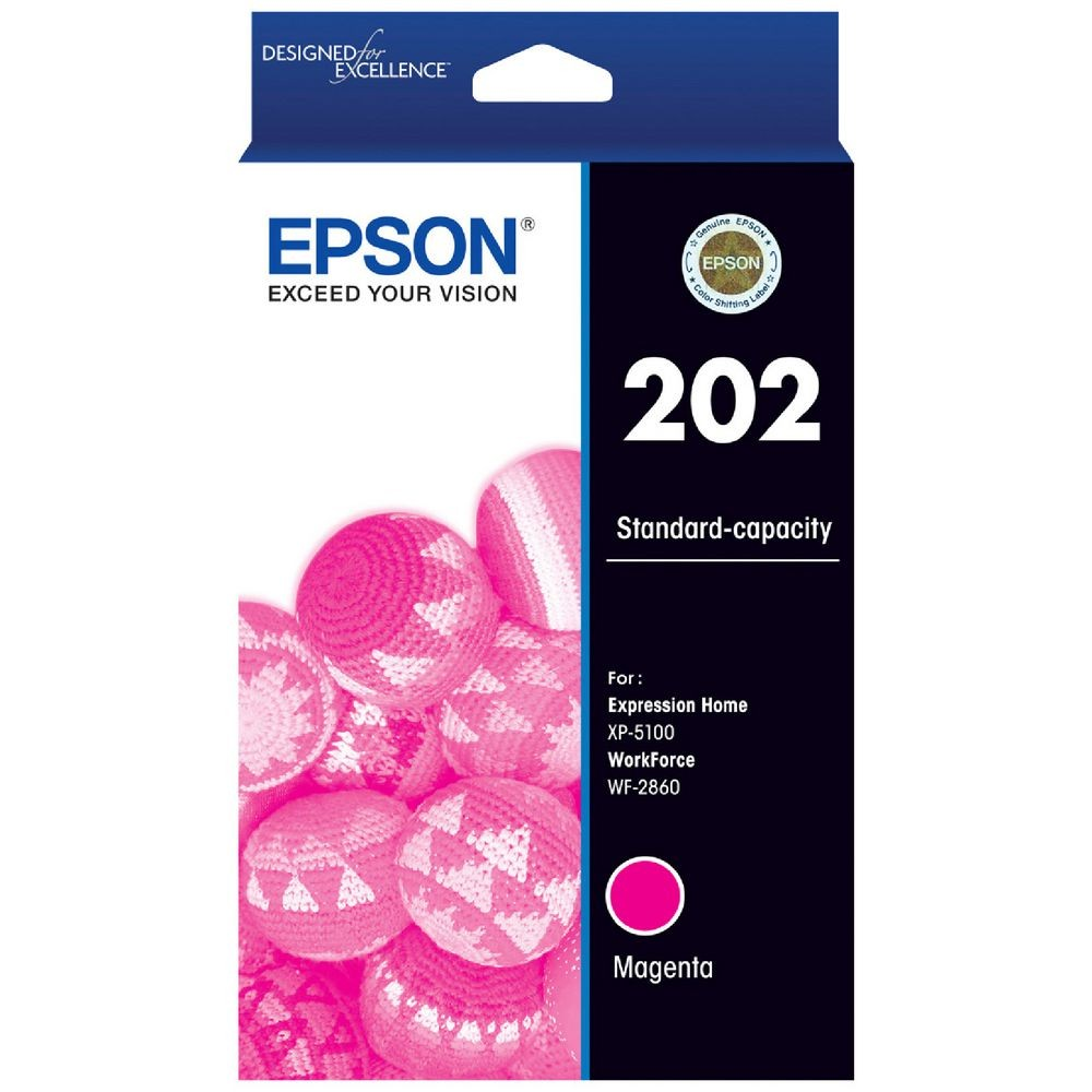 EPSON 202 MAGENTA INK CARTRIDGE- E202M