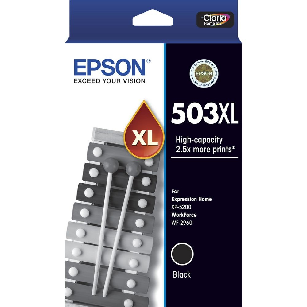 EPSON 503XL BLACK INK CARTRIDGE - E503BXL