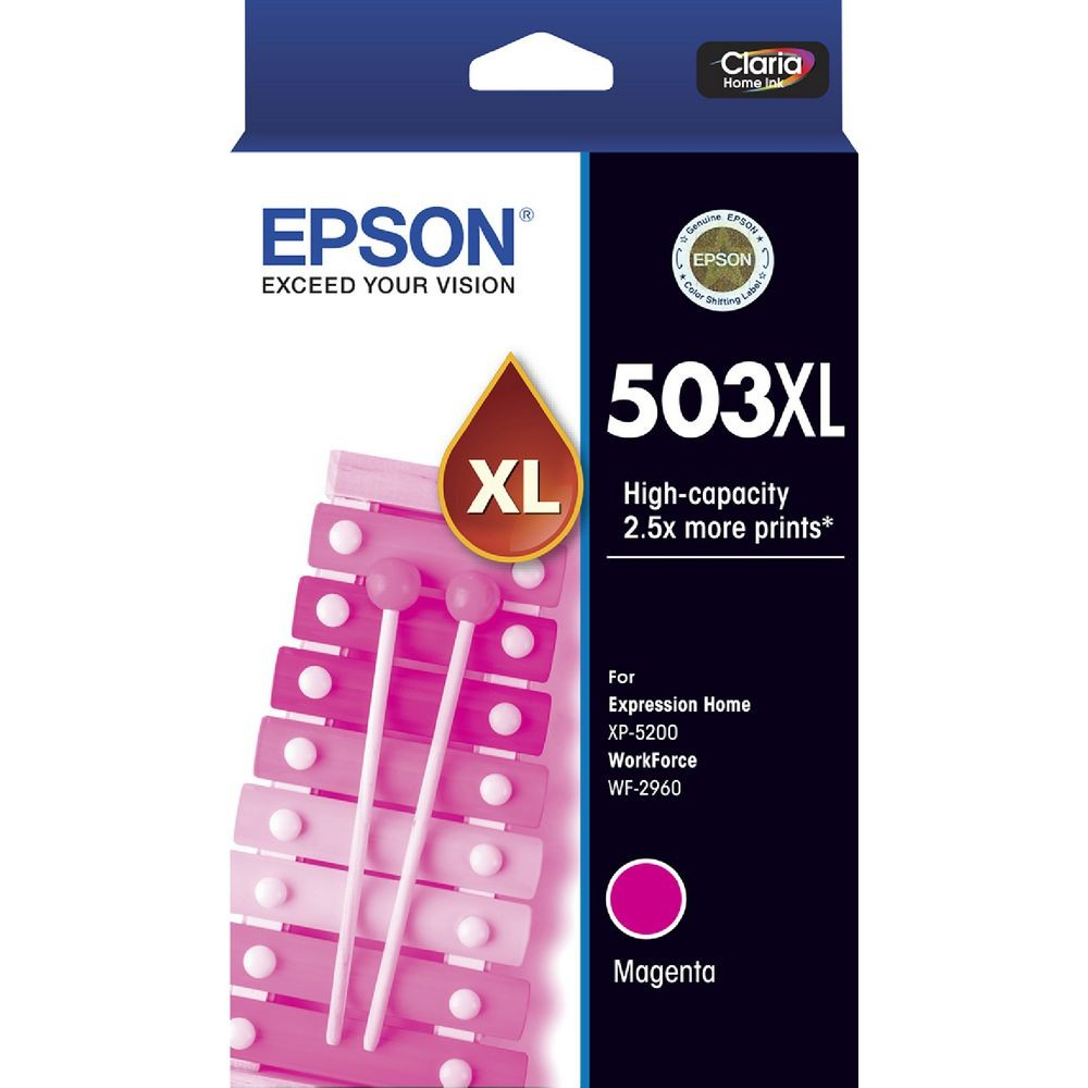 EPSON 503XL MAGENTA INK CARTRIDGE - E503MXL