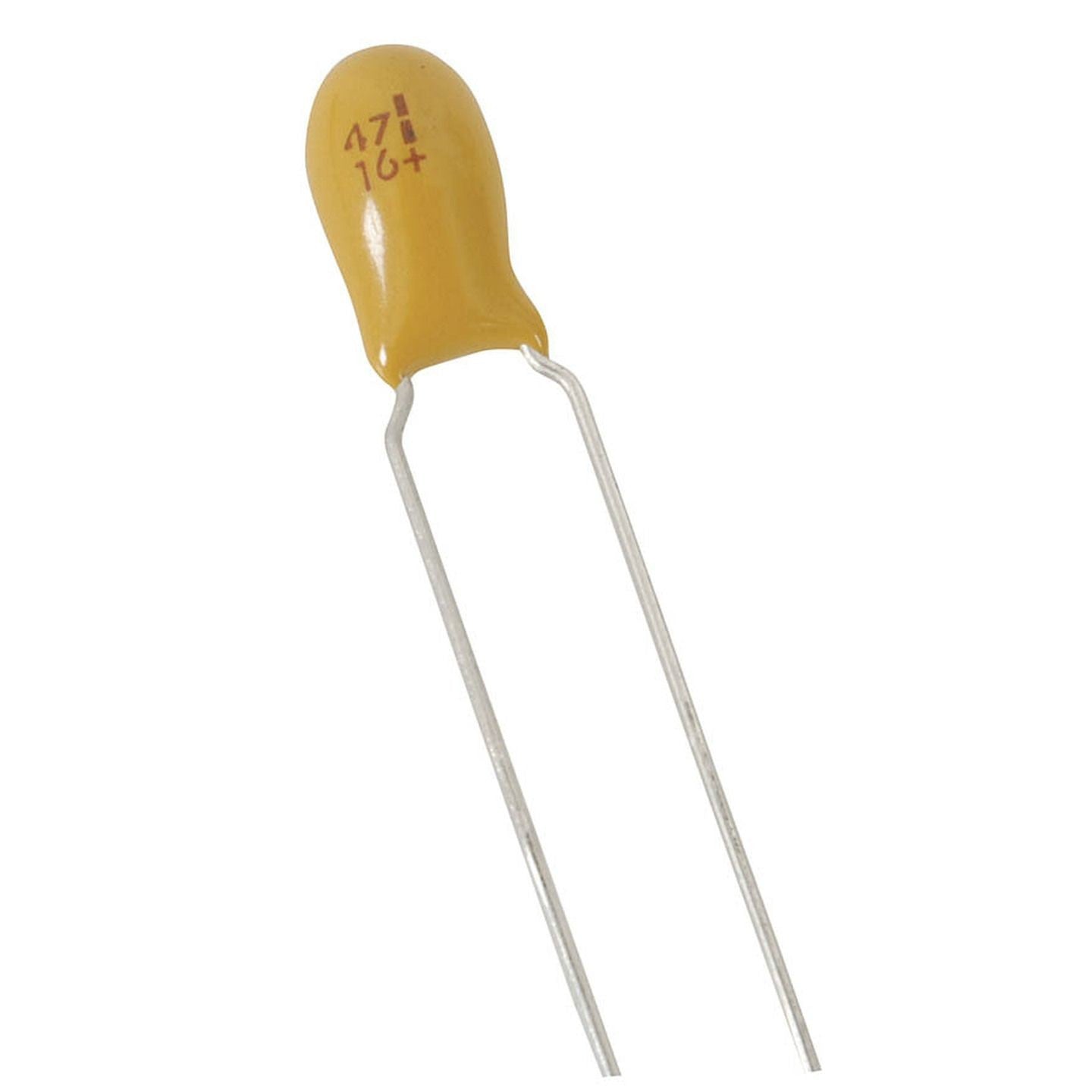 CAPACITOR TANT 47U 16V P=5MM - RZ6670
