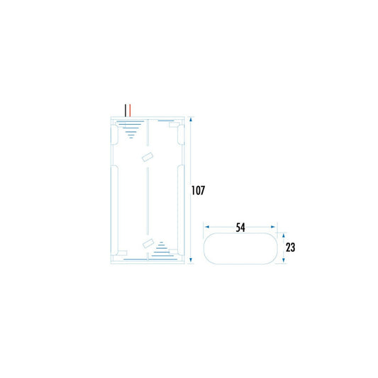 BATTERY HOLDER 4 CELL - PH9216
