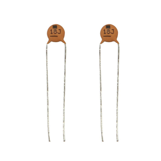 CAPACITOR CER NPO 18P 50V 5% P=5MM PK2 - RC5315