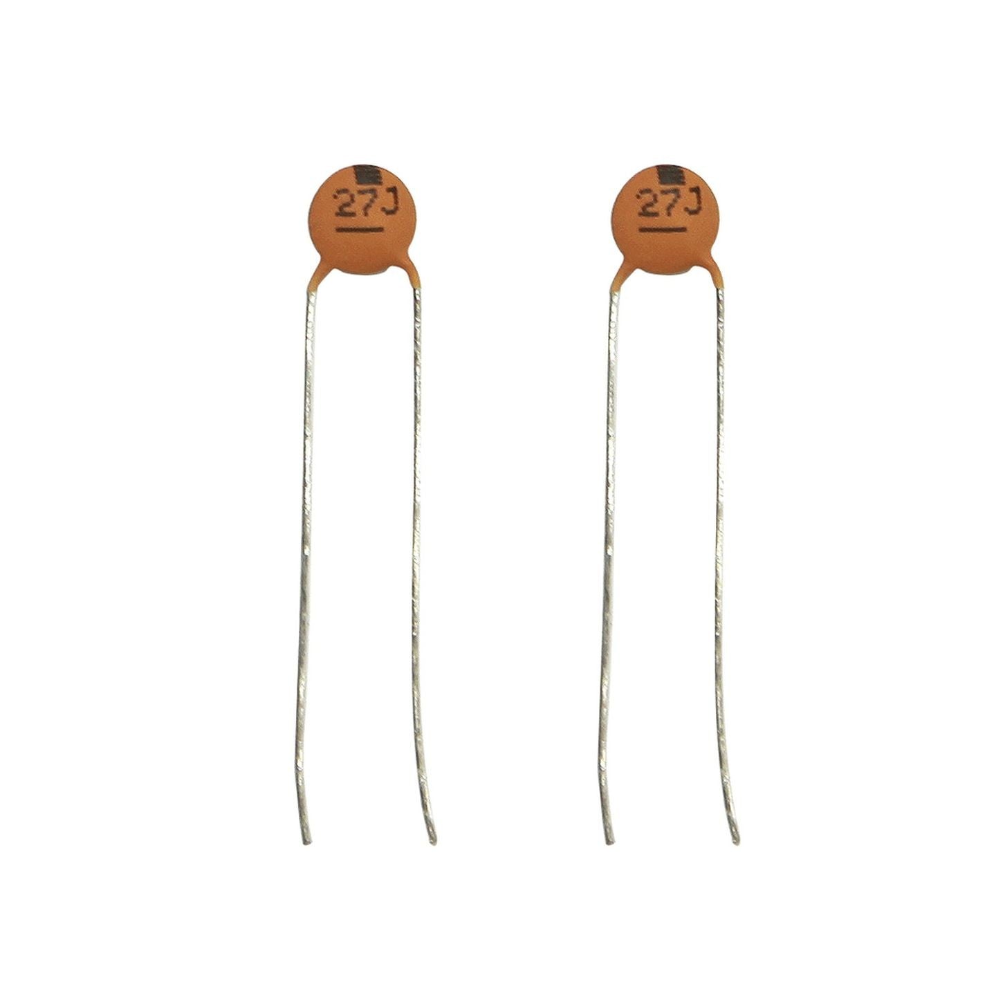 CAPACITOR CER NPO 27P 50V 5% P=5MM PK2 - RC5317