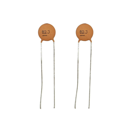 CAPACITOR CER NPO 82P 50V 5% P=5MM PK2 - RC5323