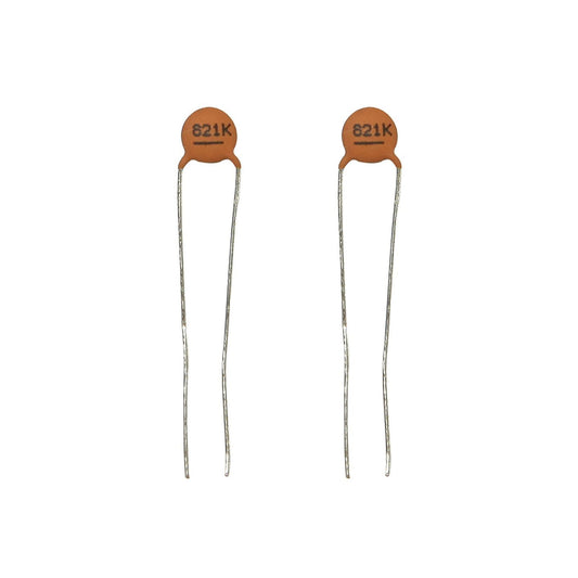 CAPACITOR CER NPO 820P 50V 10% P=5MM PK2 - RC5335