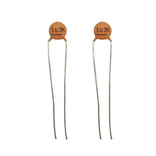 CAPACITOR CER Y5P 10N 50V 10% P=5MM PK2 - RC5348