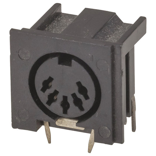 5 PIN DIN SOCKET PCB MOUNT - PS0350