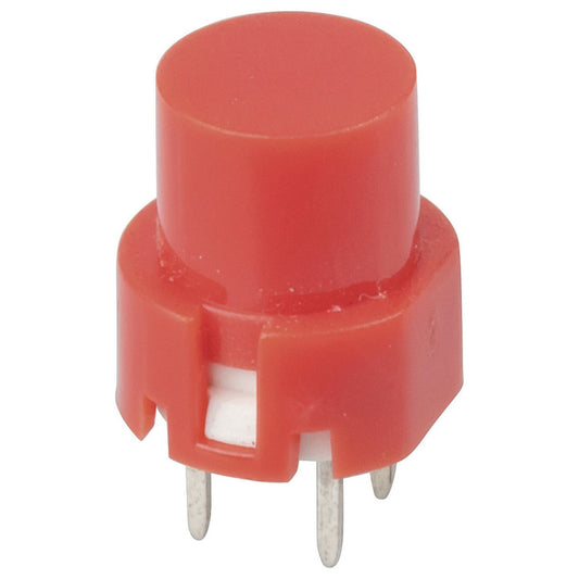 SWITCH PCB TACT SPST RND PLAST RED - SP0720