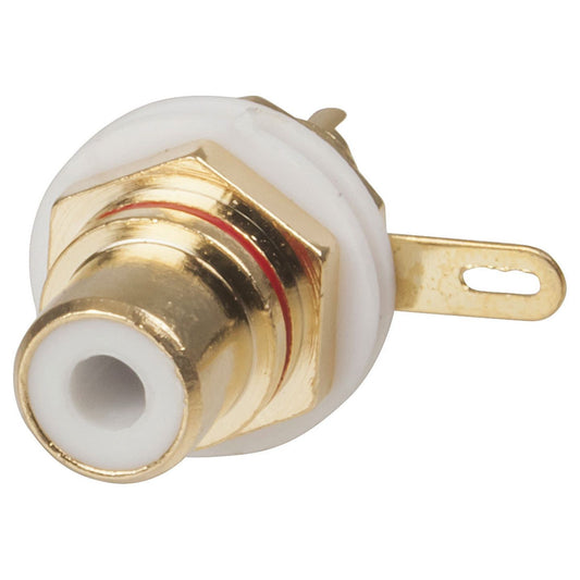SKT RCA BULKHEAD MNT RED GOLD - PS0276