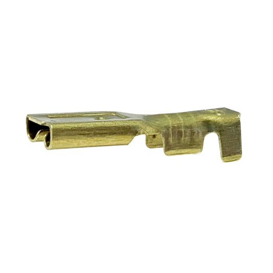 CONN QC SKT SPADE MINI BRASS PK100 - PT4521