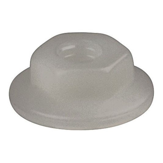 NUT&WASHER NYLON 3MM WHT PK25 - HP0150