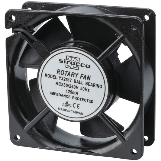 FAN 240VAC 120MM BALL/B - YX2517