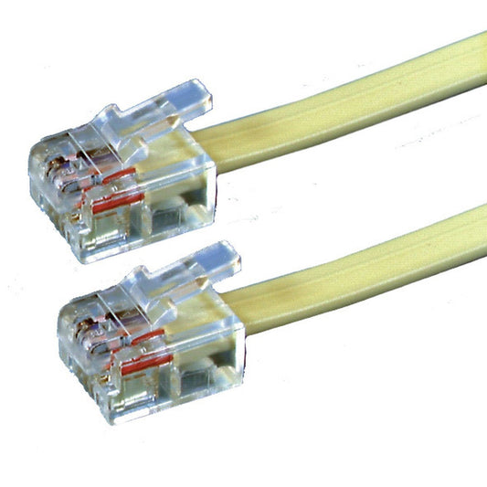 LEAD TEL RJ12 6P/4C PLG - PLG 30CM - YT6044