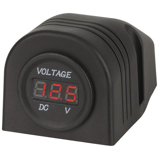 METER PNL/SURF MNT LED VOLTMETER 5-30VDC - QP5582
