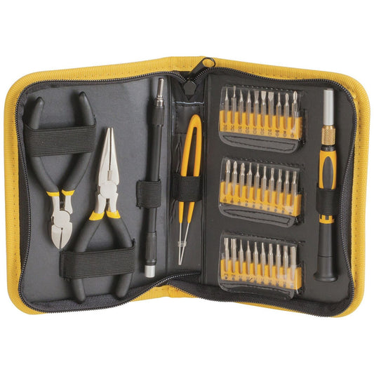TOOL SET 35PCE W/BIT/CUTTER/PLIER/CASE - TD2117