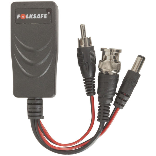 BALUN VIDEO/AUD/PWR AHD CAT5E/6 TX/RX - QC3669