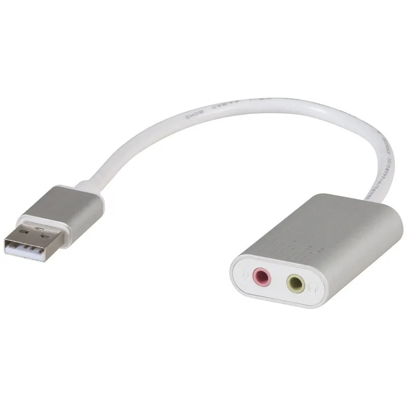 CNVTR USB 2.0 TO AUDIO/MIC 3.5MM - XC4953