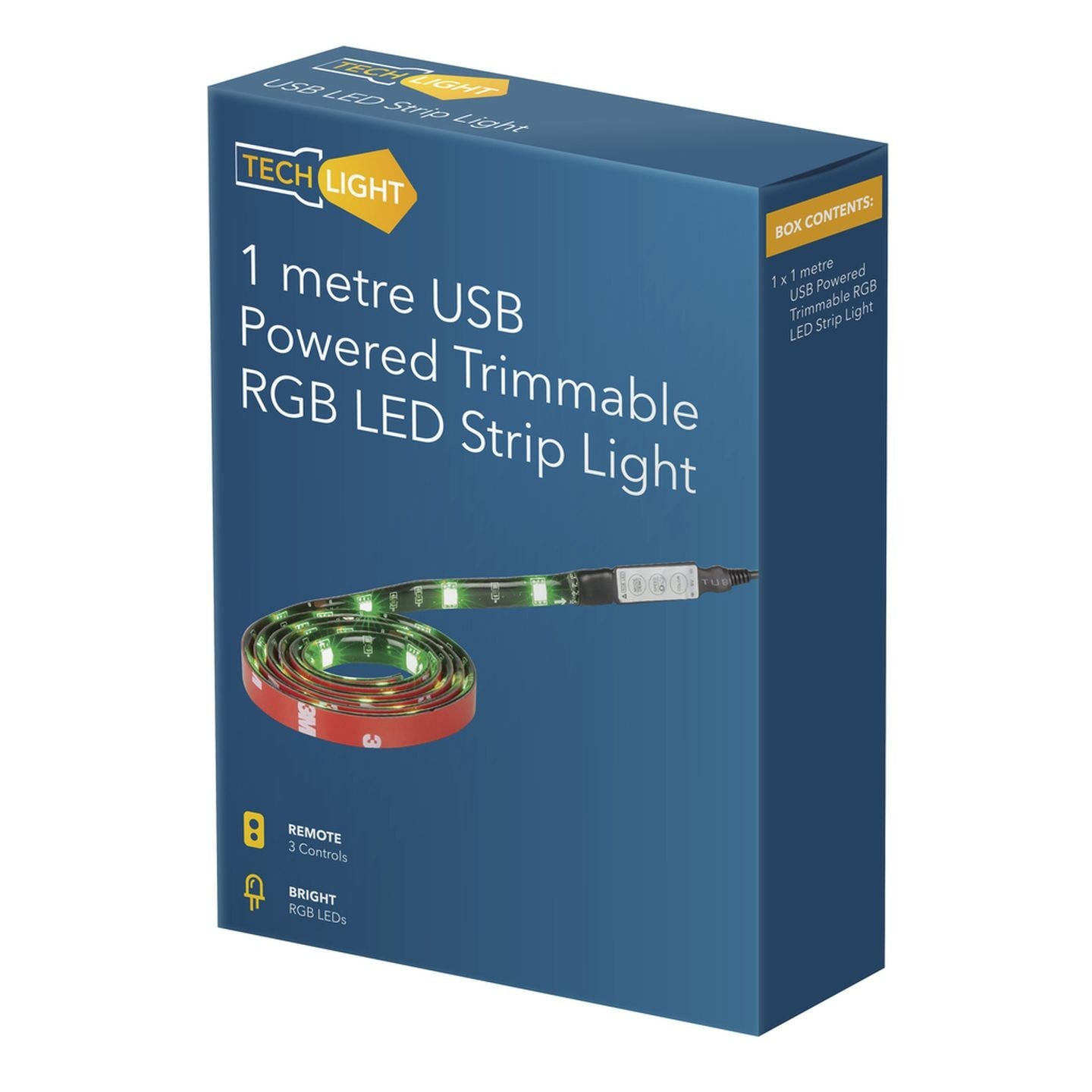 LED RGB STRIP USB REMOTE 1M - ZD0571