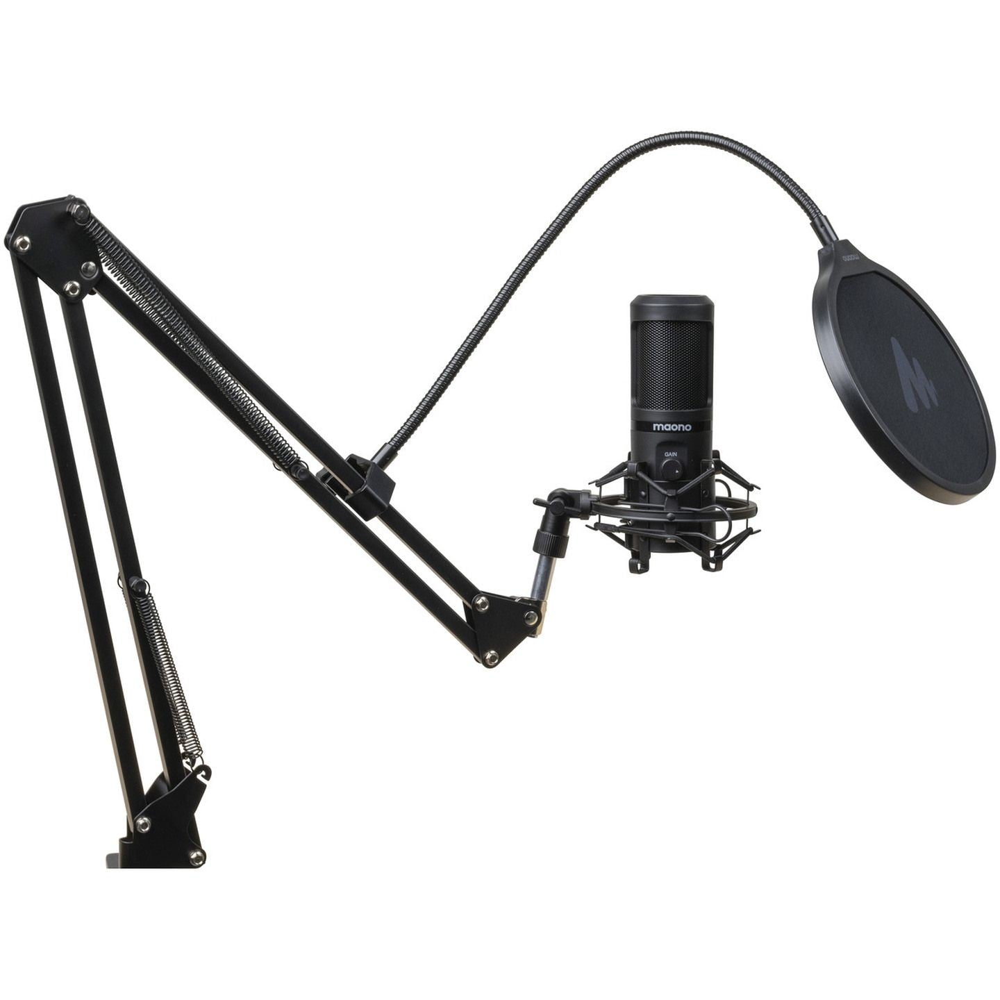 MIC USB PRO PODCAST W/DESK-MNT MAONO - AM4226