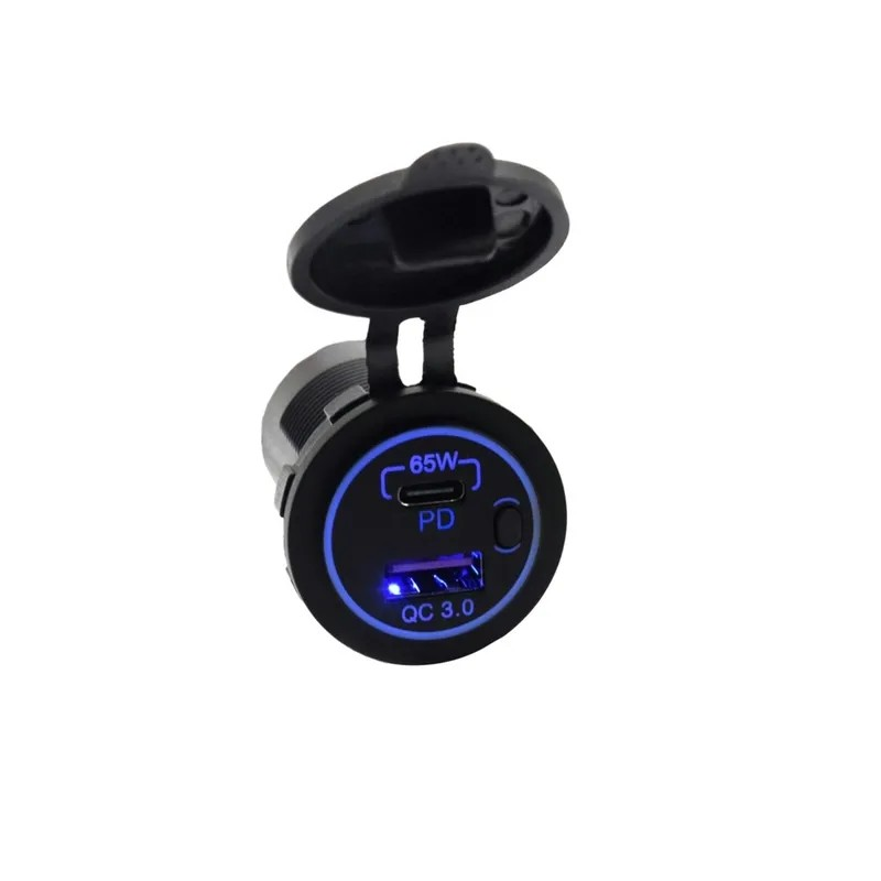 CNVTR 12VDC - QC 3.0+PD USBC 65W - MP3622