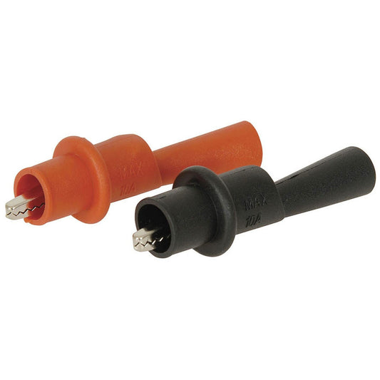 ALLIGATOR CLIP MEDIUM BLACK/RED - WT5220