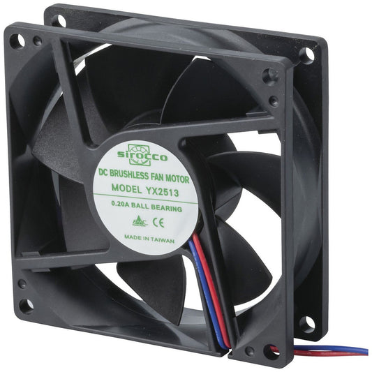 FAN 12V DC 80MM BALL/B