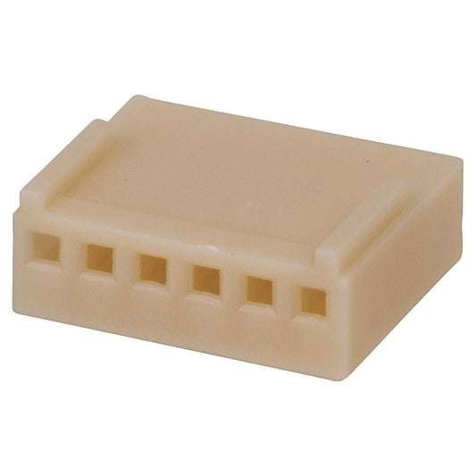 HEADER W/CRIMP 6WAY P=2.54MM - HM3406