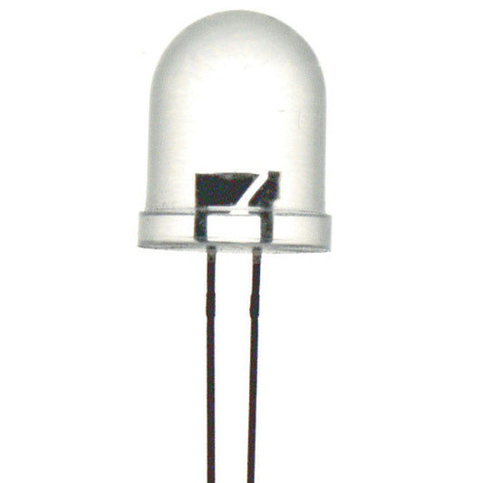 LED 10MM CLR BLU 1200MCD - ZD0215