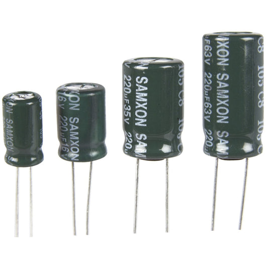 CAPACITOR ELECT 220U 63V 105C L/ESR 10X20 - RE6348