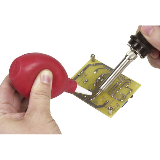 SOLDER SUCKER/BLOWER BULB TYPE RED - TH1850