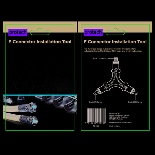 TOOL F-CONN SEATING RG59/RG6 - TH1883