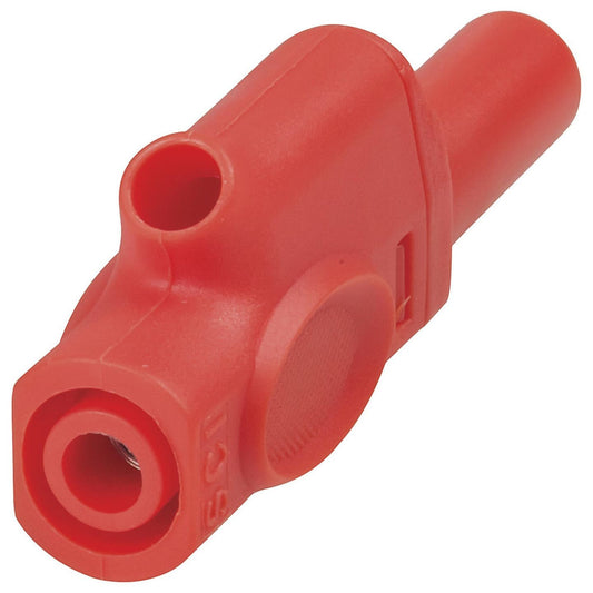 PLG BANANA 4MM INSUL PIGGYBACK RED - PP0385