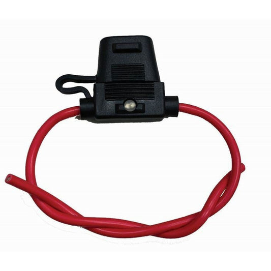 FUSE HOLDER BLADE WATPRF 30A W/LED