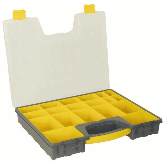STORAGE BOX 19COMPARTMENT REVBLE/HANDLE