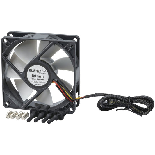 FAN 12VDC 80MM HYDRO/B LOW NOISE