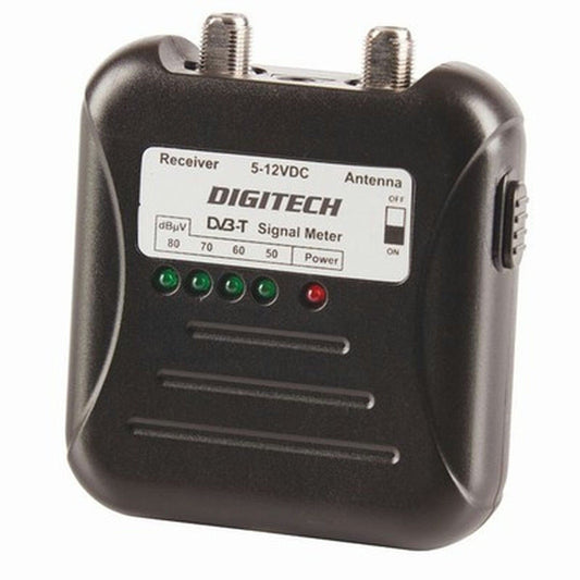 DVB-T SIGNAL FINDER/METER W/F-TYPE LEAD