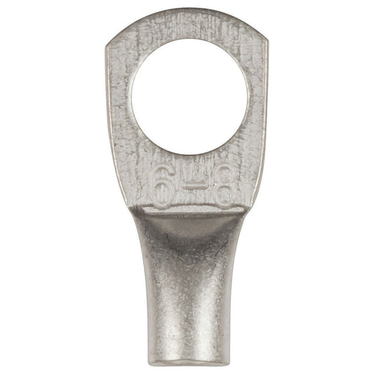 CONN QC 8MM EYE TERM 6MM2 NON-INS PK8