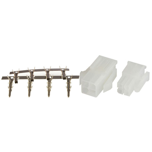 PLUG/SOCKET 4PIN MINI MOLEX 2ROW NYLON - PP2027