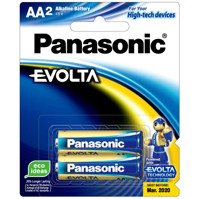 (Z) BATT ALK AA PANASONIC EVOLTA PK2 - SB2900