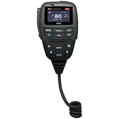 GME MC668B-IP PROFESSIONAL GRADE IP67 OLED SPEAKER MICROPHONE WITH GPS - MC668B-IP