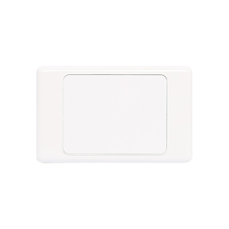 WALL PLATE WHITE DUAL COVER - P8038