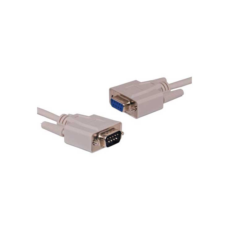 DYNALINK 1.8M DE9 MALE TO DE9 FEMALE SERIAL / MODEM LEAD - P1770A