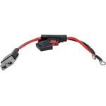 0.3M RING TERMINAL TO ANDERSON STYLE CABLE WITH INLINE FUSE - M8656