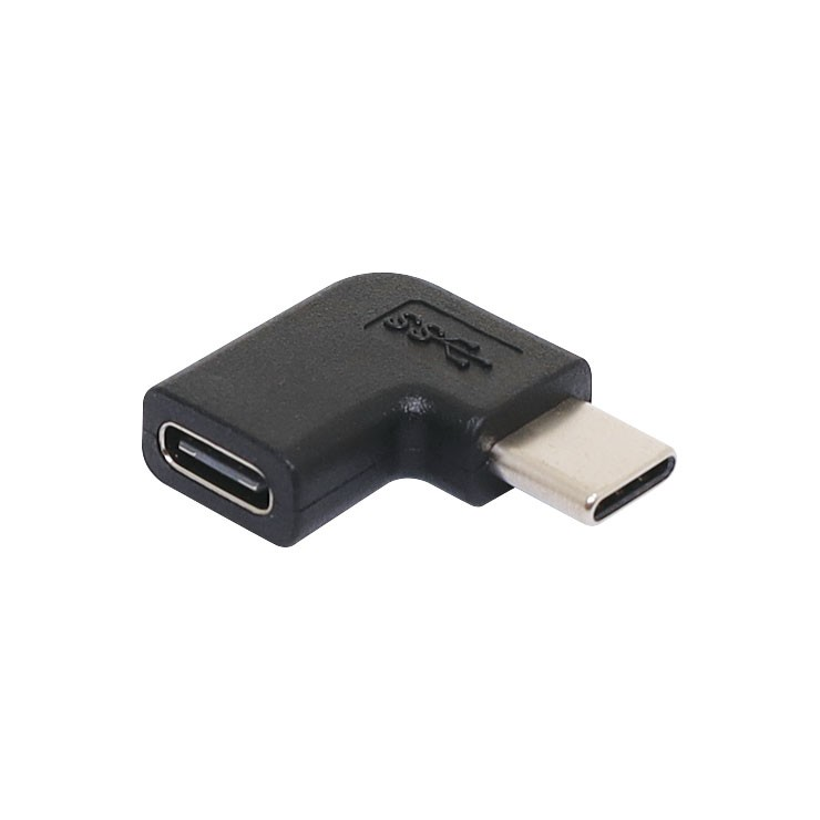 USB ADAPTER TYPE C FEMALE - TYPE C MALE 90 DEGREE - P1981