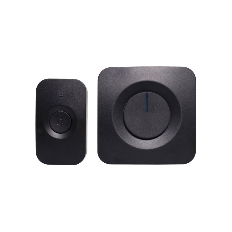 WIRELESS DOOR CHIME 200M BLACK - A0328