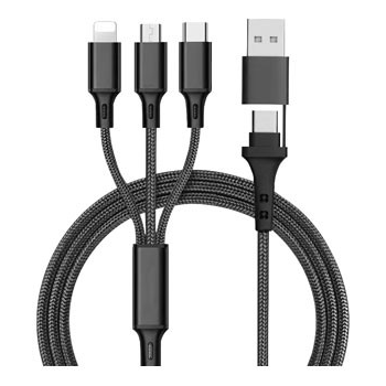 USB A TO USBC / MICRO AND LIGHTING 1M - P1946A