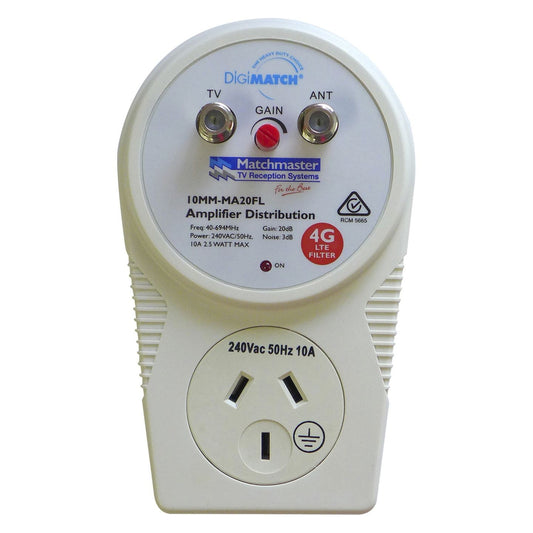 TV AMP INDOOR W/MAINS SKT LTE F-TYPE - LT3289