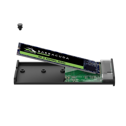 SIMPLECOM SE505 NVME M.2 SSD TO USB-C/A ENCLOSURE TOOL-FREE - HXSI-SE505