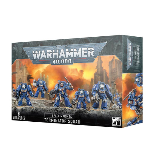 WH 40K SPACE MARINES TERMINATOR SQUAD - 48-90